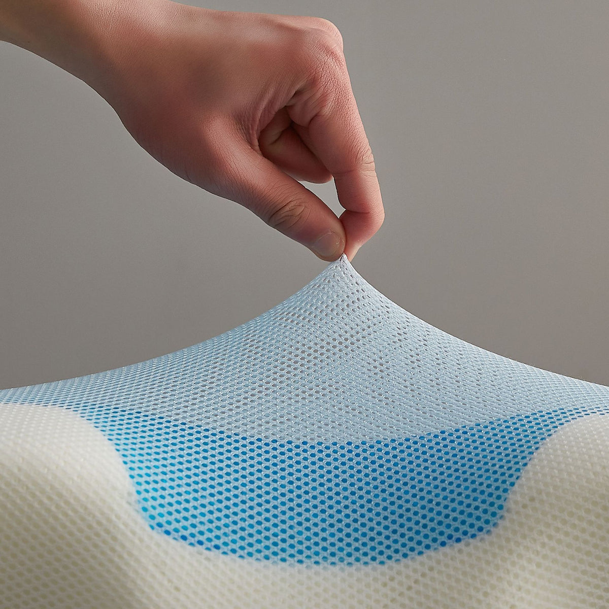 Memory Foam Neck Pillow with Cooling Gel