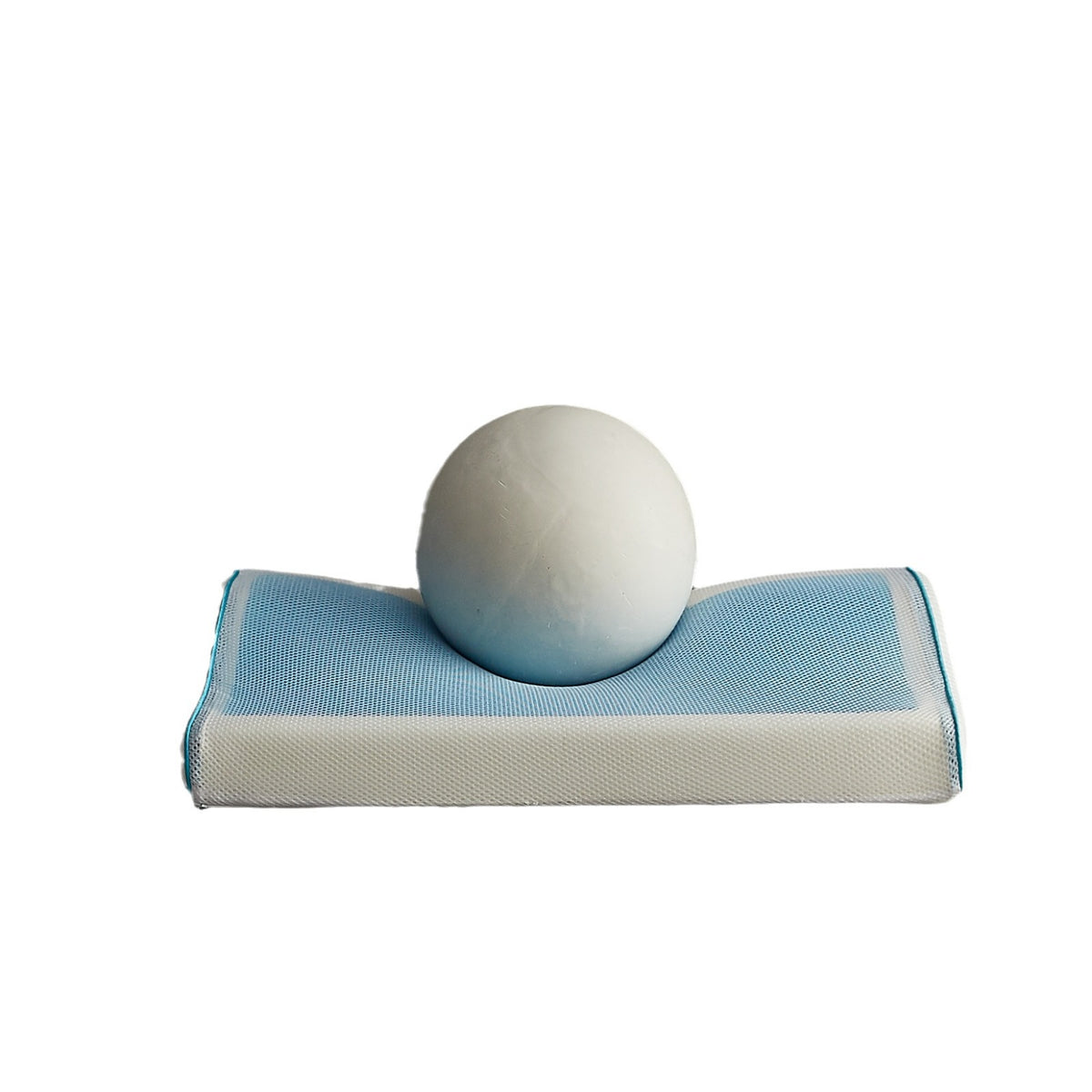 Memory Foam Neck Pillow with Cooling Gel