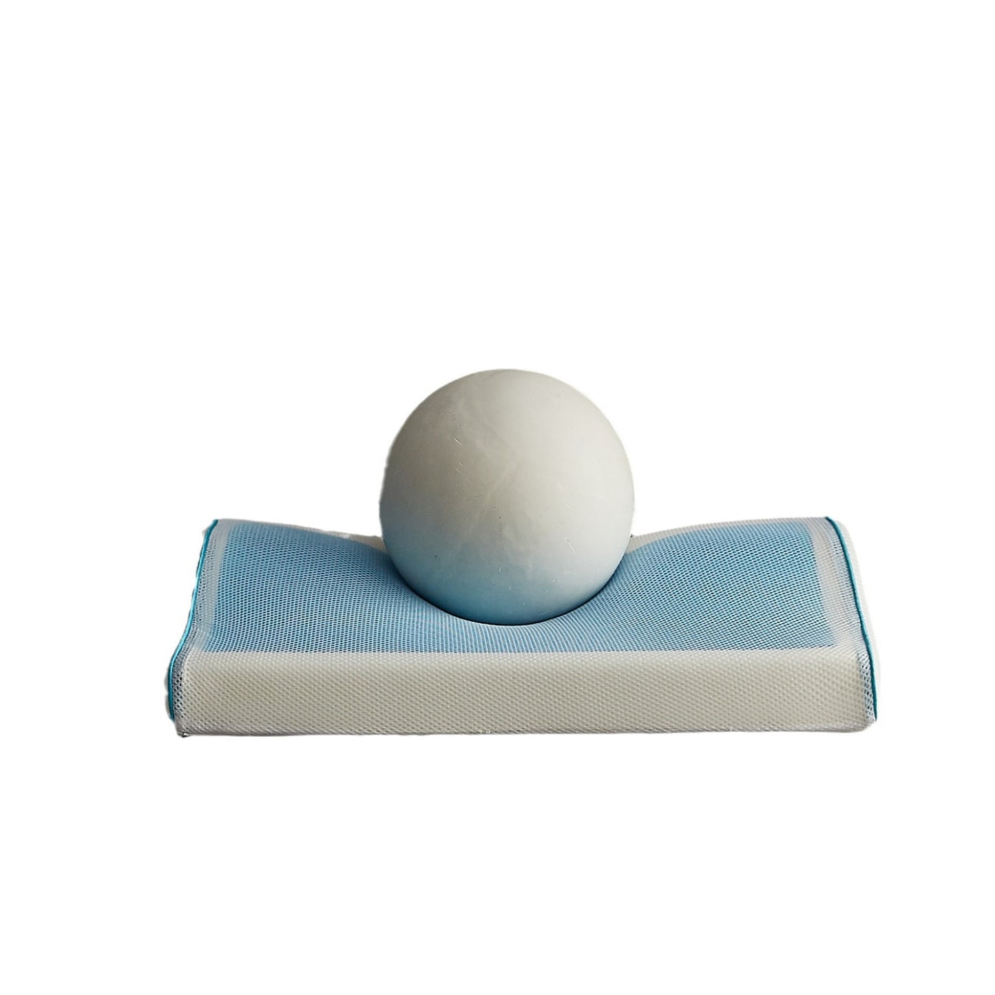 Memory Foam Neck Pillow with Cooling Gel